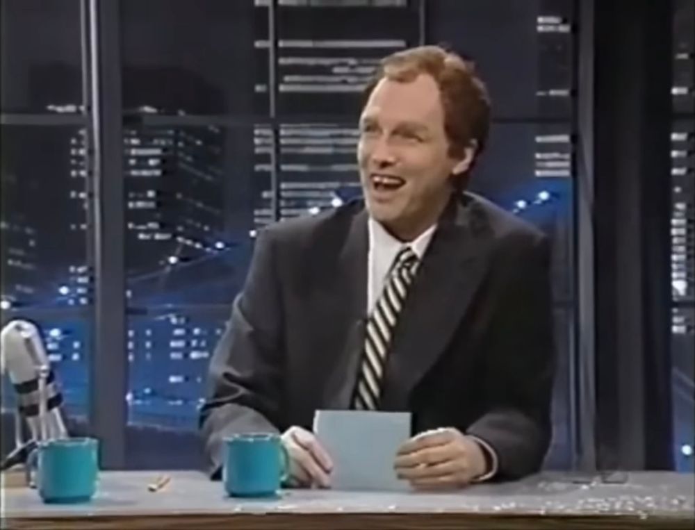 Norm MacDonald as David Letterman
