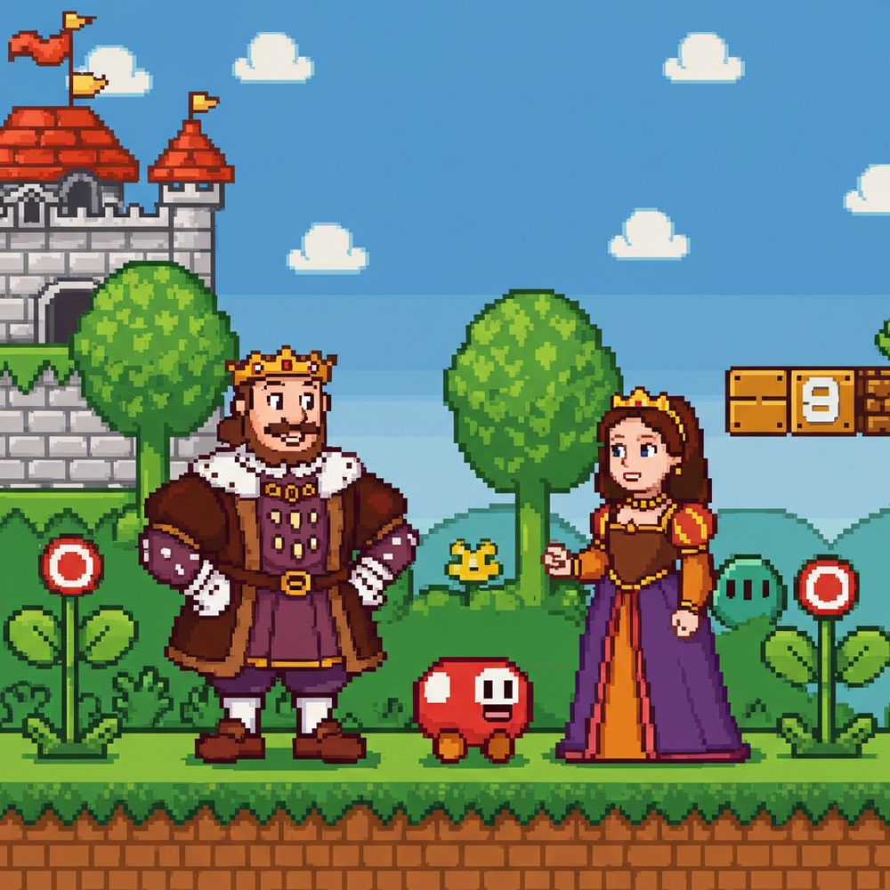 Visiting Marioland :D