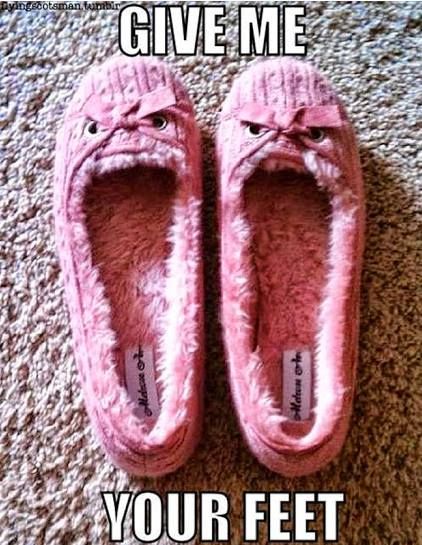 pink slippers comedy