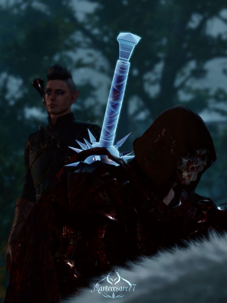 💀: I swear ! I Will! 
🧼: You see, I don't take him for walks. 