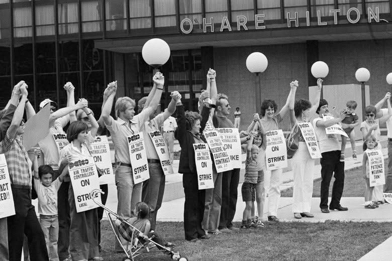 PATCO strikers.
