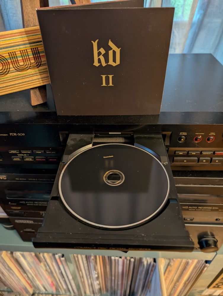Kevin Drumm, "Sheer Hellish Miasma II" (Erstwhile, 2025) 2CD. Disc 1: Exorcism
