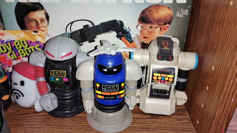 Three RoboForce figures 
