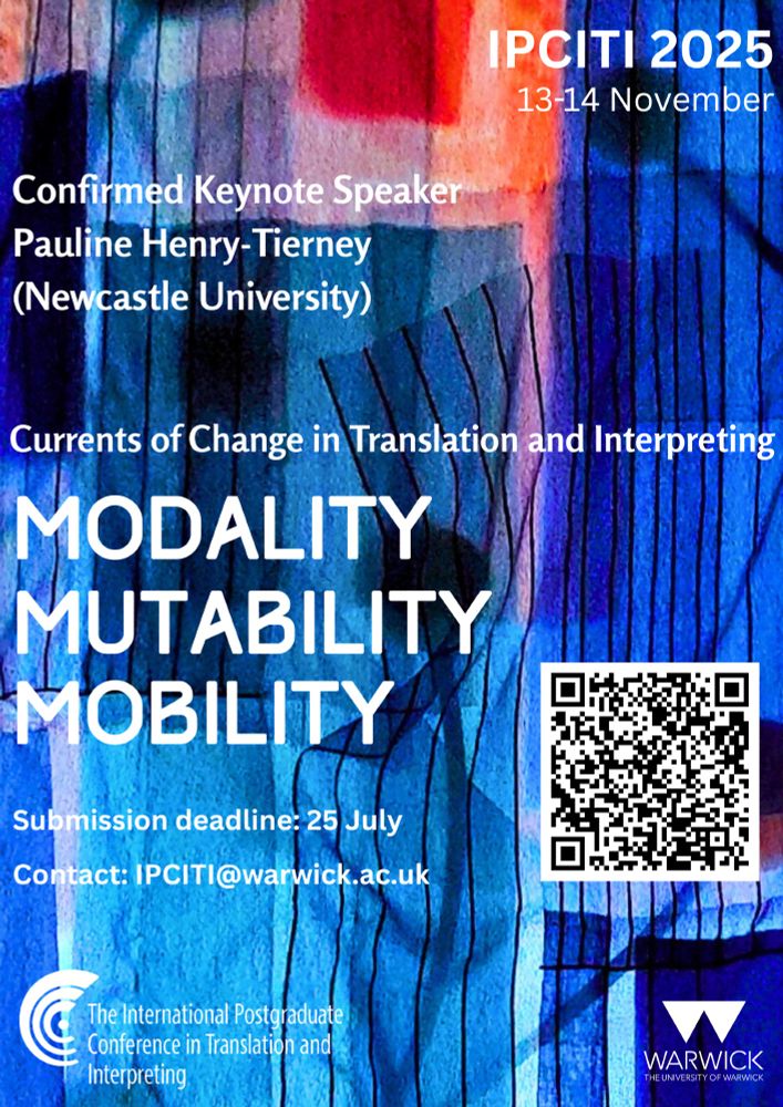 Call for papers poster for IPCITI 2025 announcing the keynote speaker, Dr Pauline Henry-Tierney