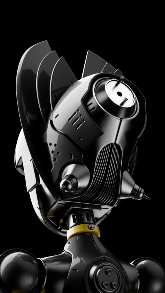 Robot Girl head back
