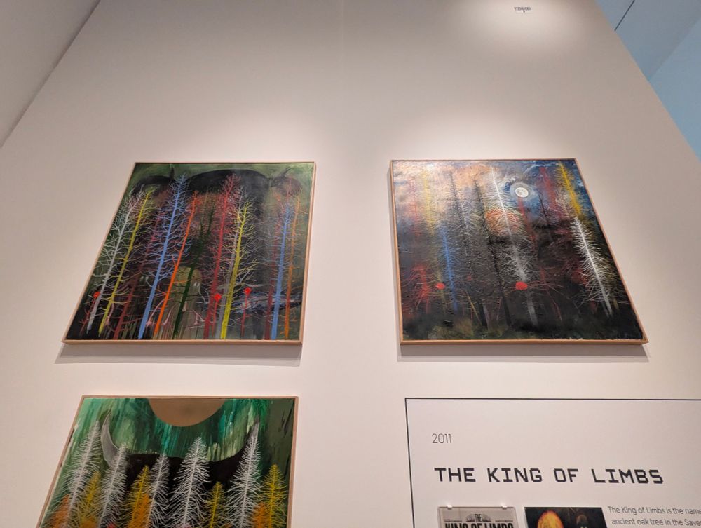 Two and a half pieces of art from the king of limbs era, by Stanley Donwood 