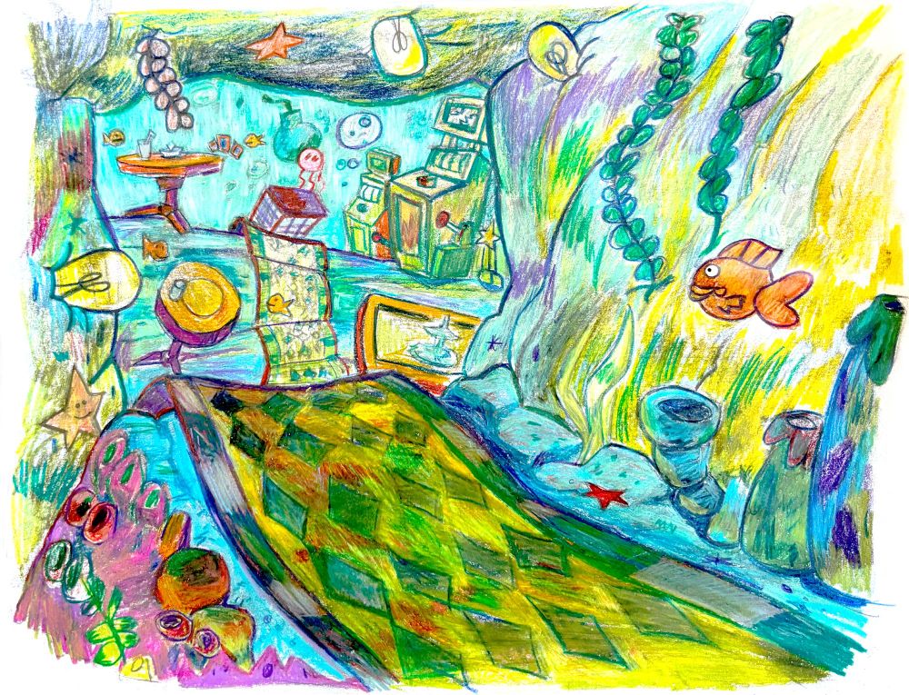 a fish going inside like a fish casino