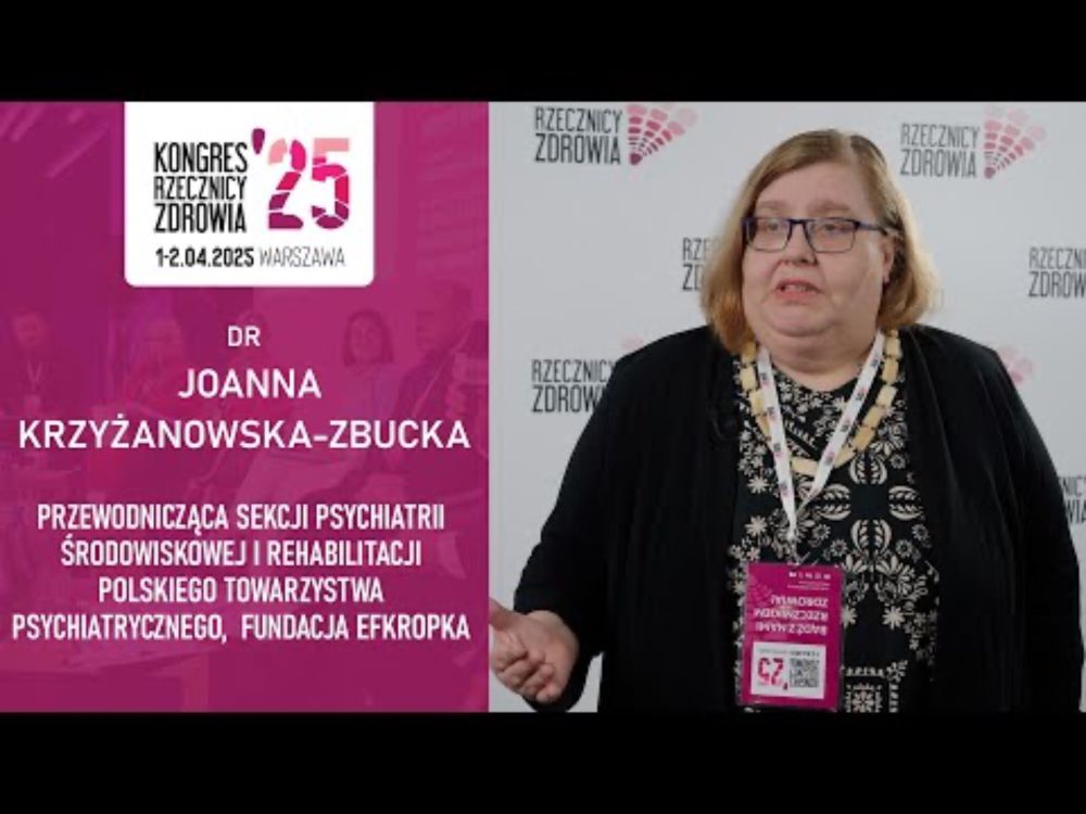 Joanna Krzyżanowska-Zbucka #rzecznicyzdrowia2025 | o wsparciu dzieci w kryzysie zdrowia psychicznego