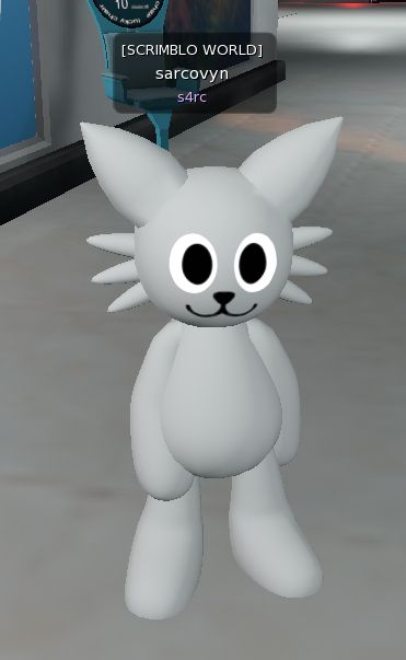 cartoony cat avatar looks a little bit sapari esque?
