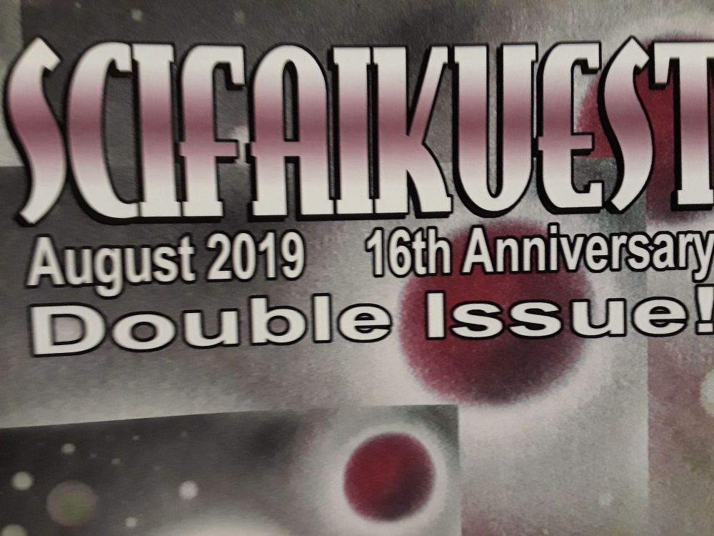 Scaifaikuest magazine cover, August 2019.