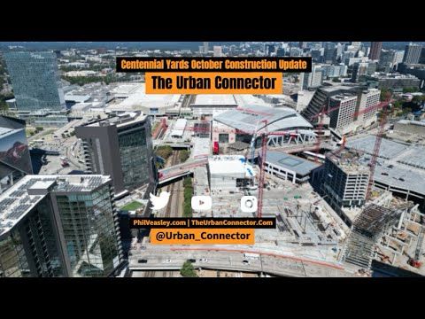 Centennial Yards October 2025 Construction Progress | 4k Drone Tour of the Atlanta Mega Development