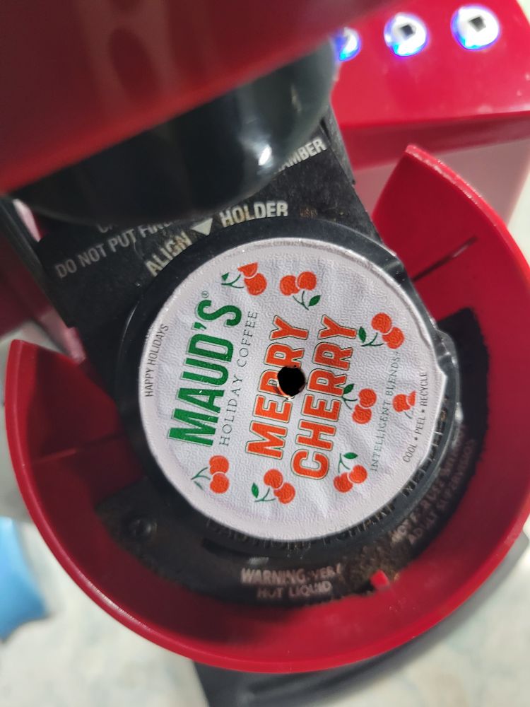 Mauds Merry Cherry coffee pid