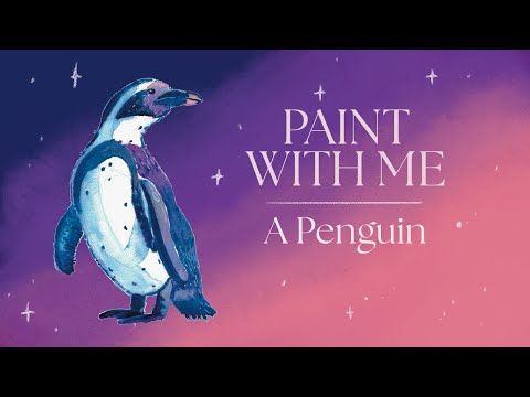 Art Process: How I paint a Magellanic Penguin for Birbfest 2025