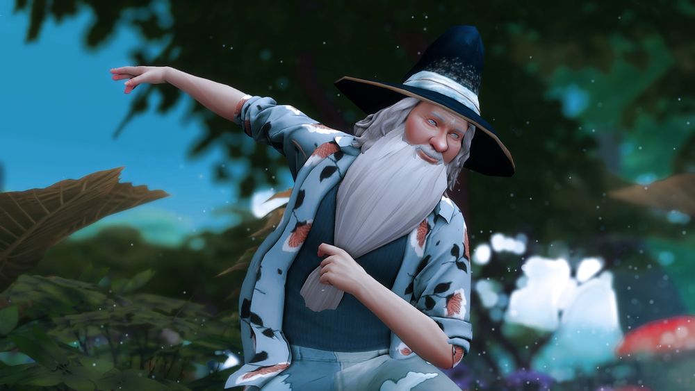 Glen is now doing a strange but very balanced pose