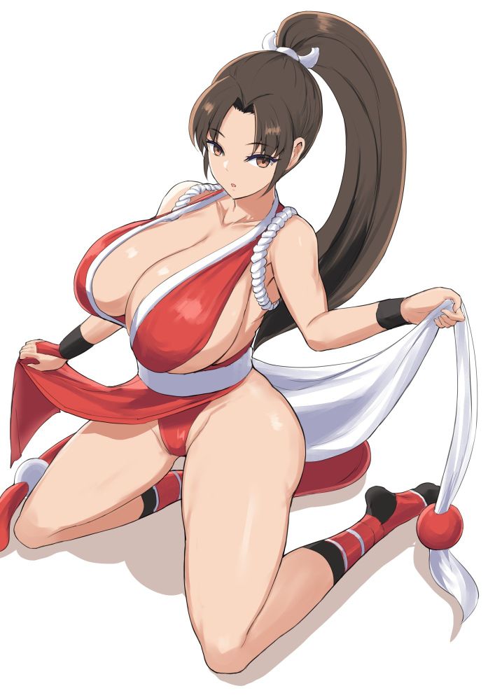 KOF98スタイルの不知火舞の絵