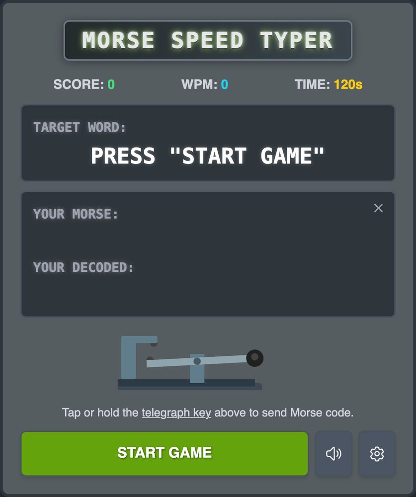 Screenshot of morse.kmcd.dev
