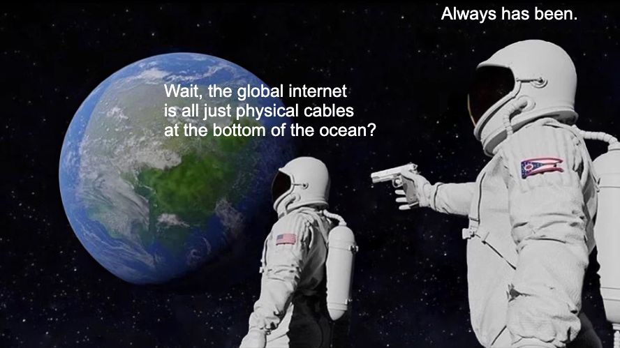 Map of the Internet