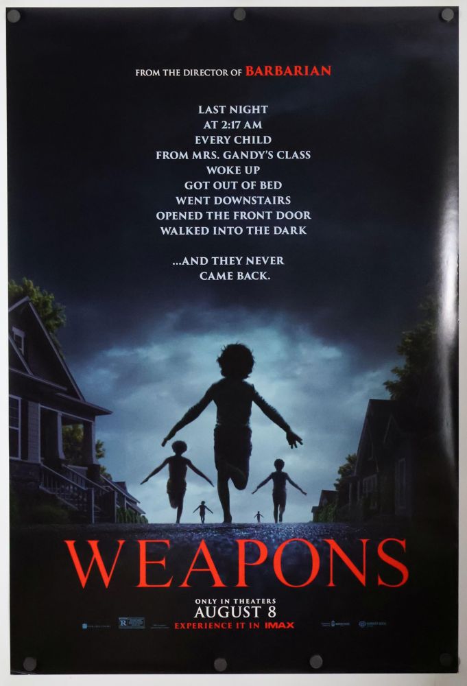 WEAPONS movie poster