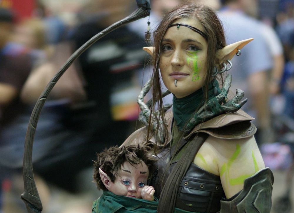 Cosplay of Marwen the Nurturer