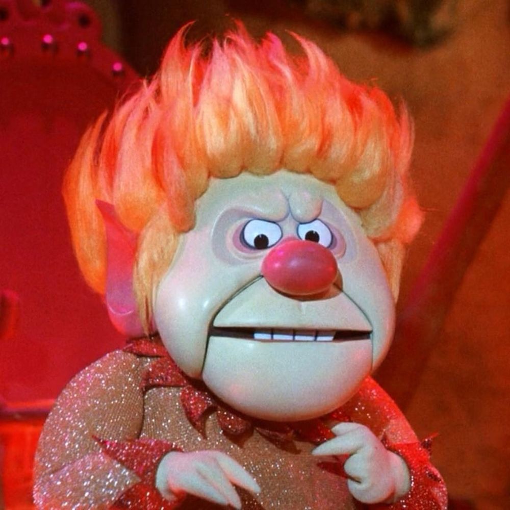 Heat Miser from the Rankin/Bass holiday special, The Year without a Santa Claus
