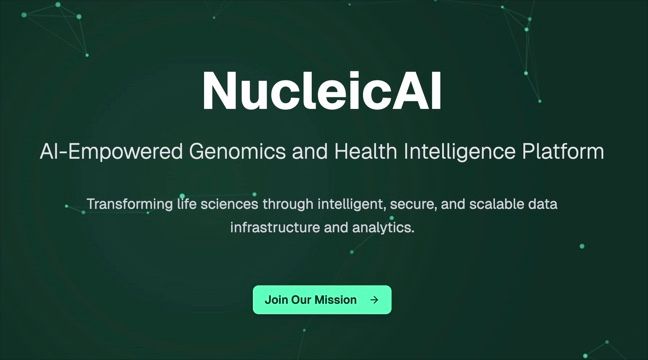 nucleicAI website 