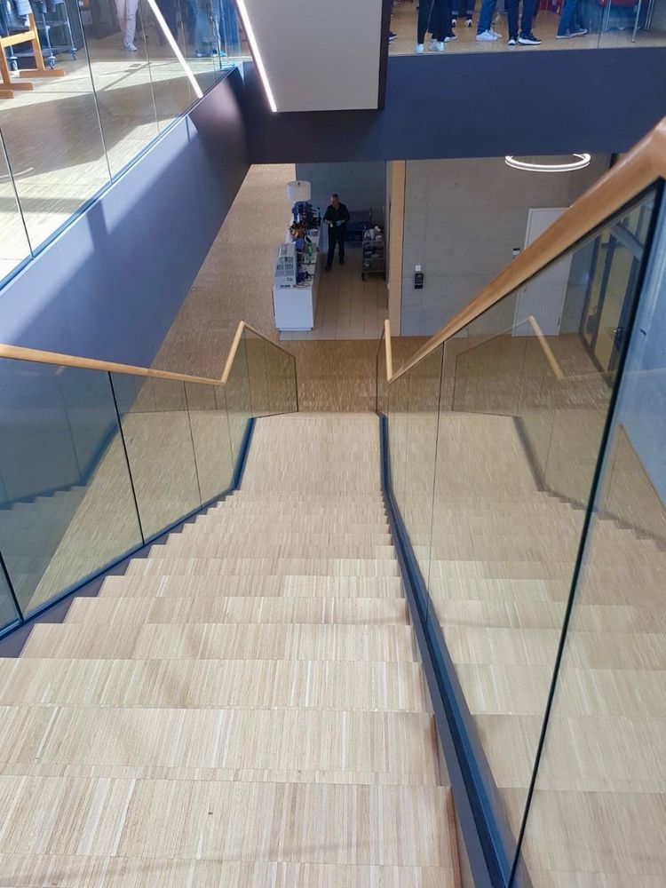 staircase in a building