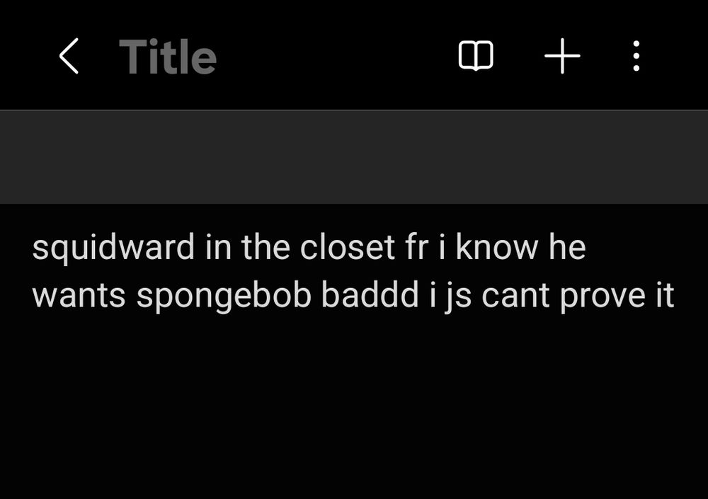 squidward in the closet fr i know he wants spongebob baddd i js cant prove it