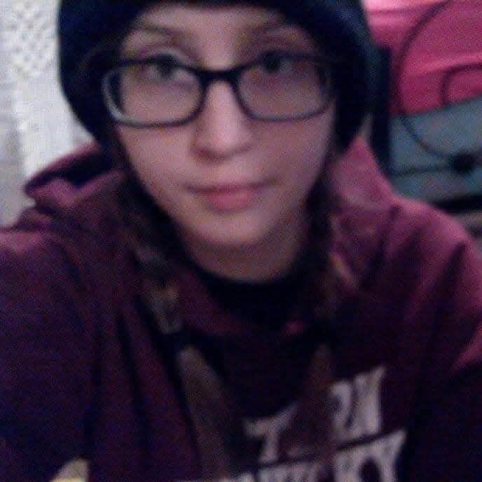 selfie of 15 or 16 yr old me