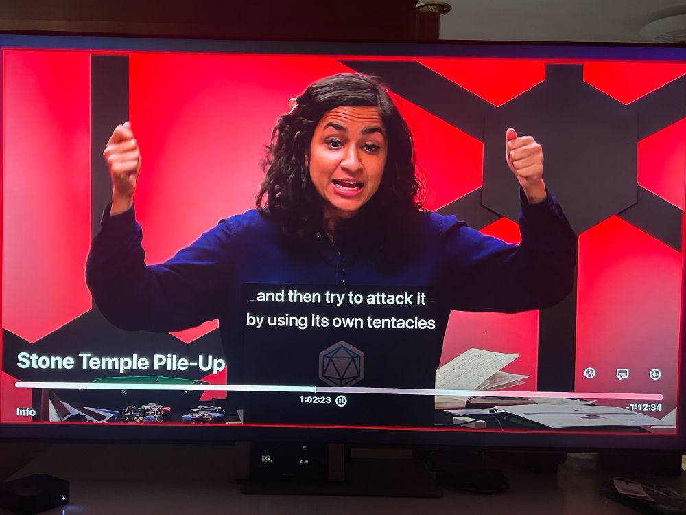 Rekha playing Katja: ...and then try to attack it by using its own tentacles... (cont. next image)