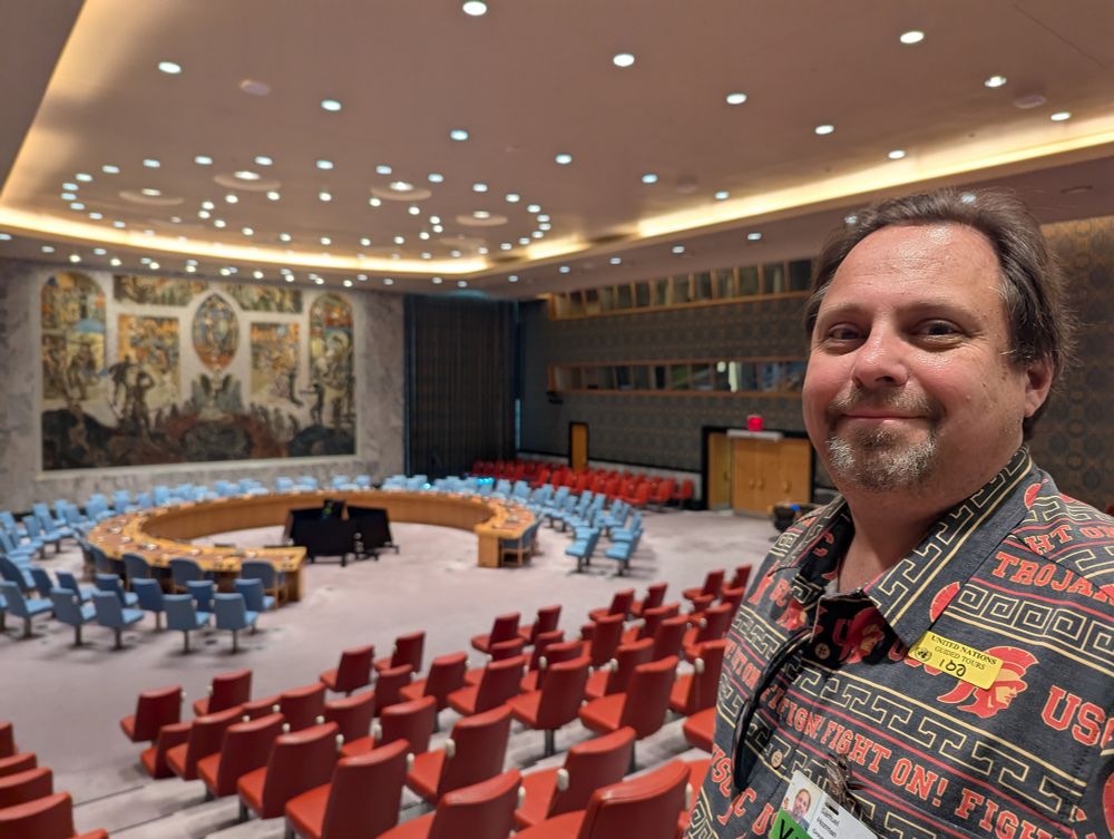The Security Council Chambers at the UN