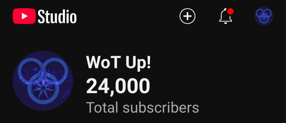 Image showing WoTUp has hit 24000 subscribers!