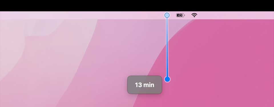 Stretch It: Einfacher Timer für den Mac wird per Mausgeste gestellt