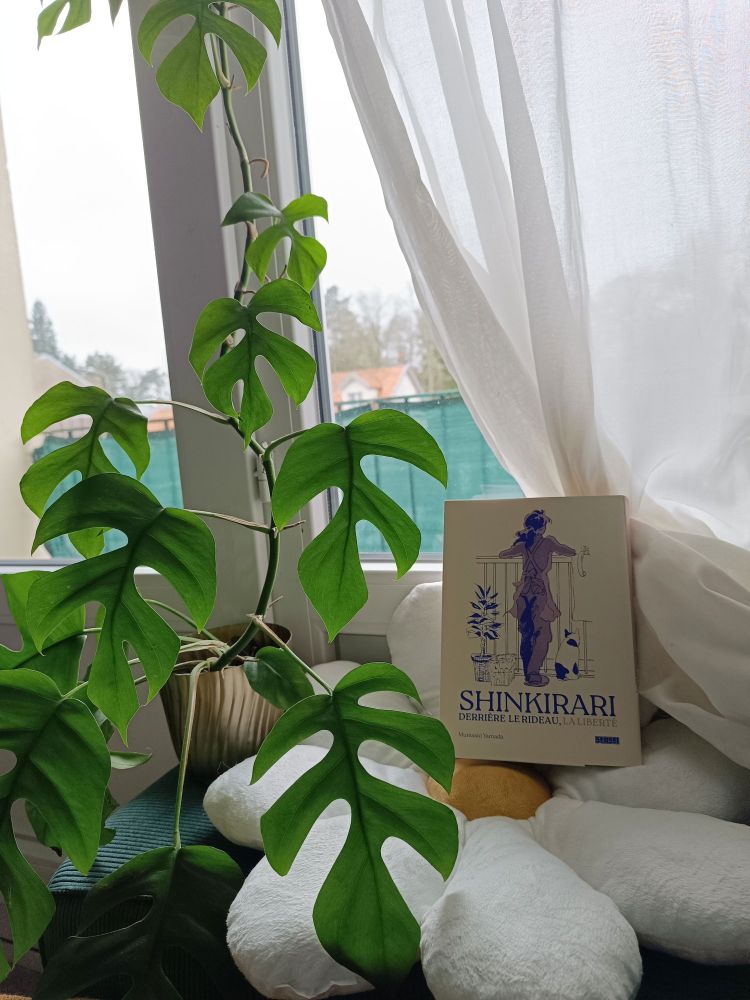 Le manga Shinkirari - derrière le rideau, la liberté de Murasaki Yamada, édité chez Kana. 