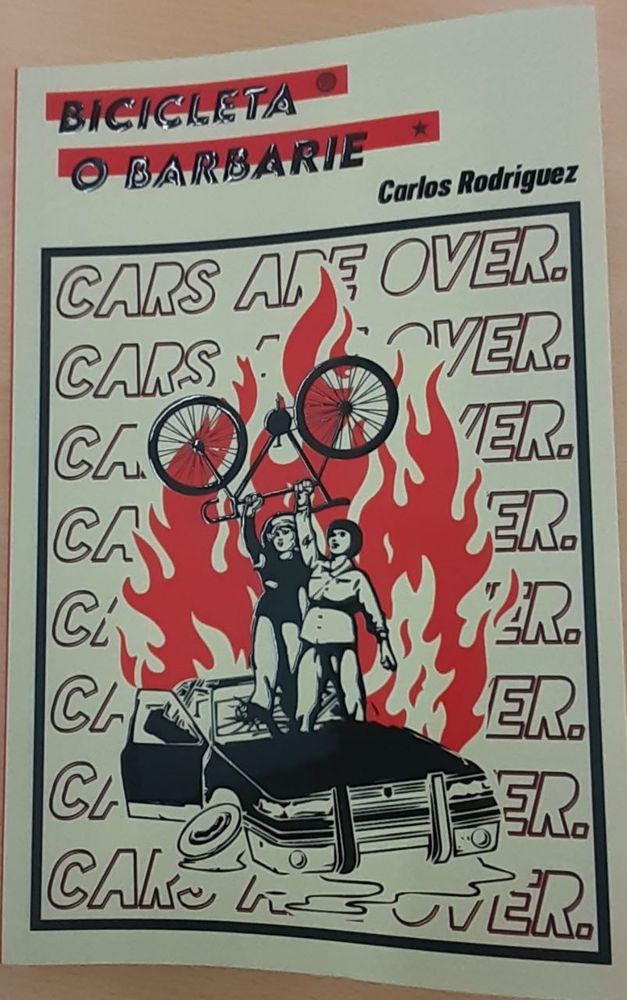 Portada do libro Bicicleta o Barbarie