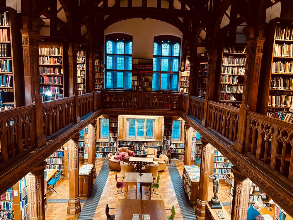 another angle of the library reading room