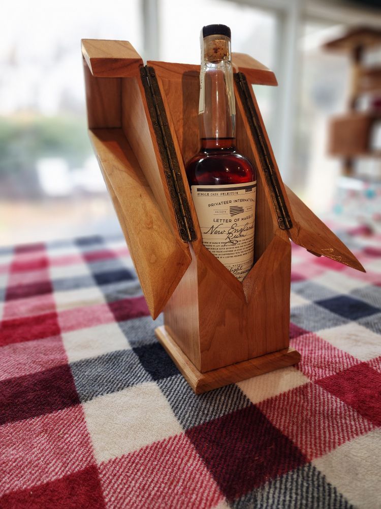 Presentation box for fancy rum