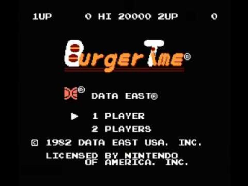 Burger Time (NES) Music - Stage Theme