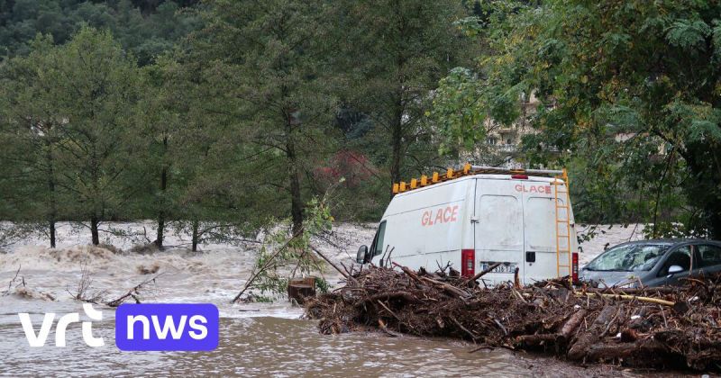 Noodweer kost in Frankrijk het leven aan vrouw die in gat in wegdek valt