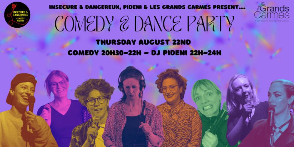 Engelstalige comedyclub organiseert comedy- en dansfeest met queer artiesten