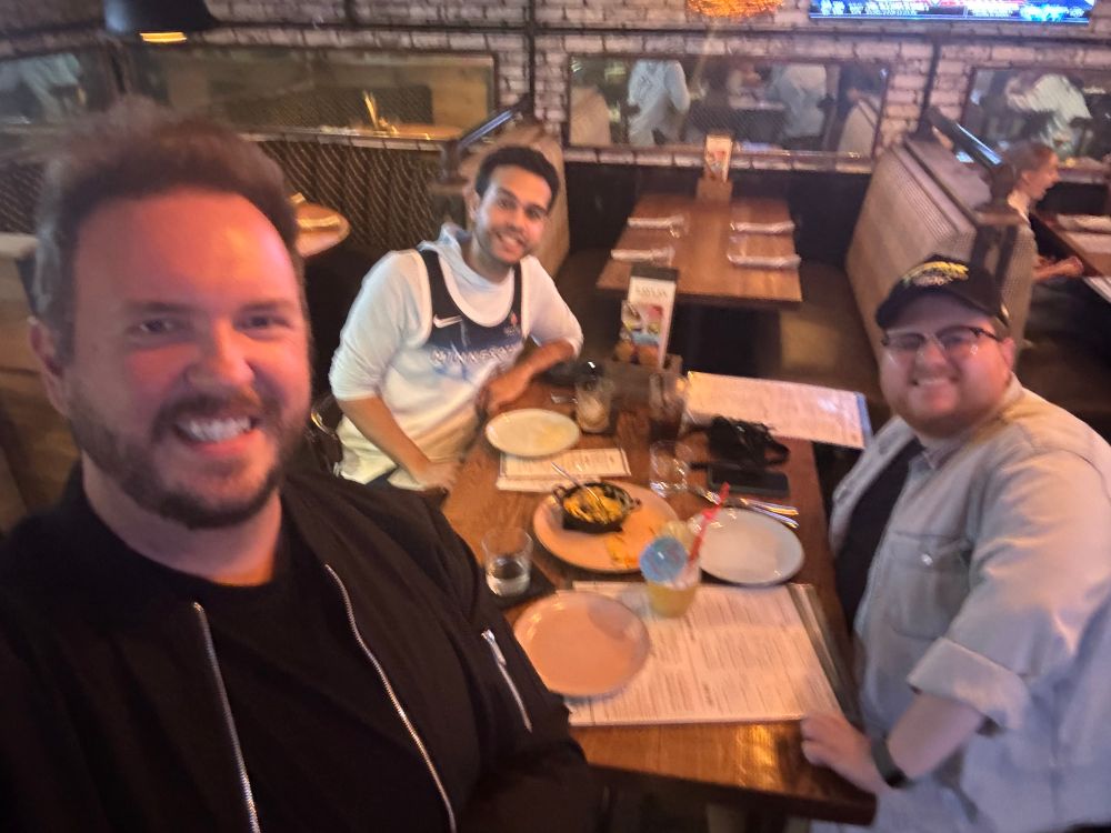 Josh, Alex, and I vibin