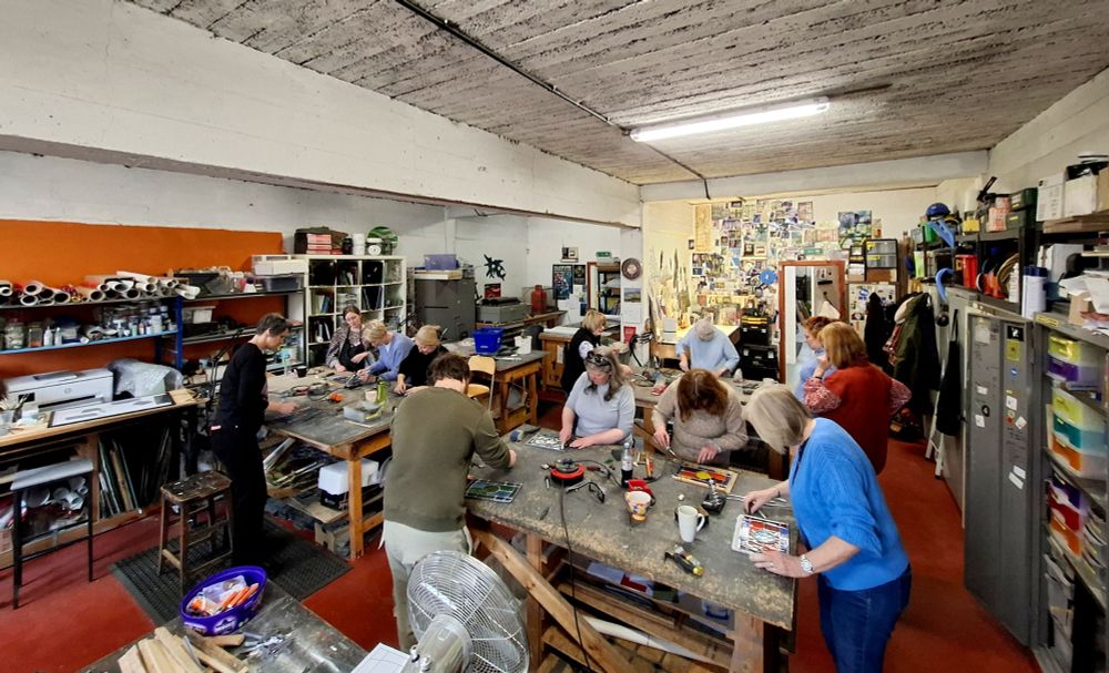 Beginners stained glass class