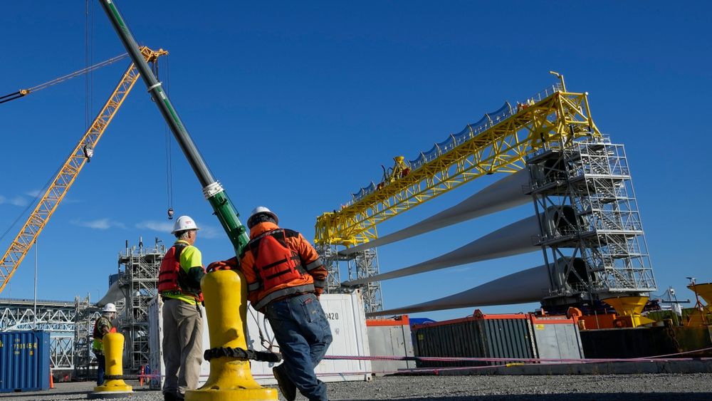 The Revolution Wind farm was slated to start sending power to homes and businesses in Rhode Island and Connecticut starting next year.