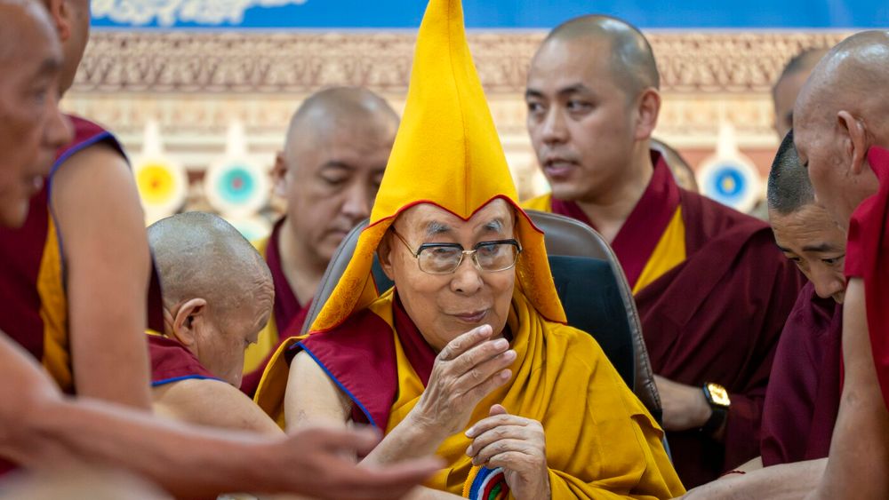 The Dalai Lama announces plans for a successor, signaling China won't have a say