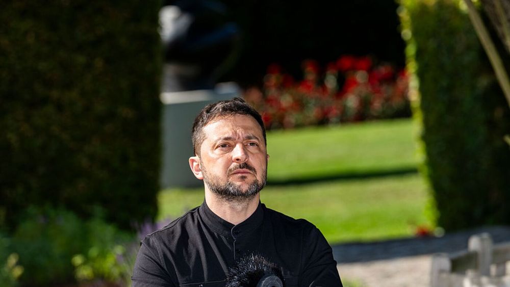 President Zelenskyy's remarks come as U.S. and Russian leaders plan a summit next Friday. President Trump wants an end to the war and says it could involve "some swapping of territory."