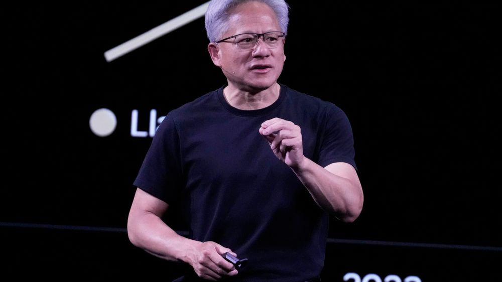 The president said Nvidia would pay the government in exchange for easing export restrictions — and that he'd initially asked for a larger cut.