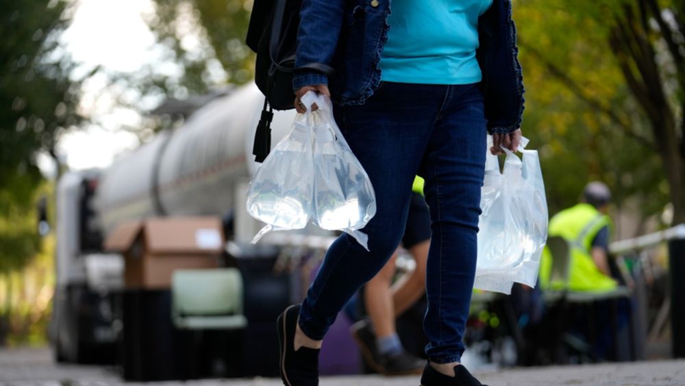 In Asheville, N.C., many residents may be without drinking water for weeks