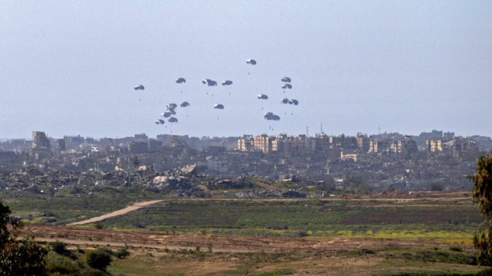 More U.S. aid air dropped into Gaza