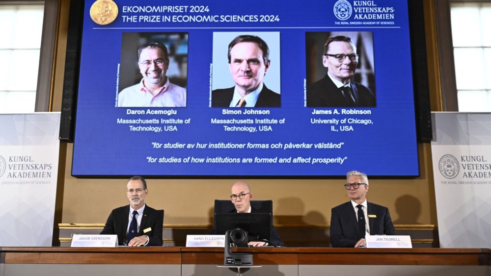 Nobel Prize goes to 3 economists who study the wealth and poverty of nations