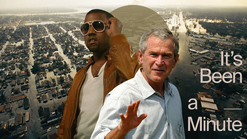On September 2, 2005, on a telethon to raise money for victims of Hurricane Katrina, Kanye West went off script and said, "George Bush doesn't care about Black people." 20 years later, would those words have the same impact today?In this episode, Brittany, NPR music correspondent Rodney Carmichael, and Code Switch's Leah Donella revisit that moment and dissect why those words rippled through the nation. They investigate how race and politics intersected decades ago and how those words still cast a shadow over American politics now...from what celebrities are willing to say to power and why or why not.