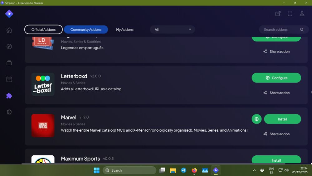 Addons para cinéfilos junto a los del MCU, va a haber hostias.